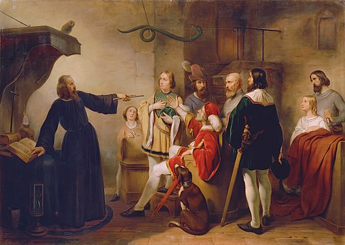 Ein Astrologe weissagt Rudolf von Habsburg, , Carl Johann Nepomuk Hemerlein