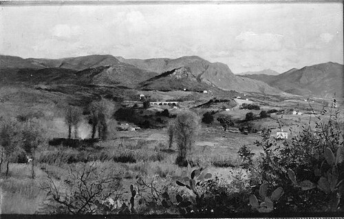 Landschaft bei Ajaccio, 1892, Erich Kubierschky
