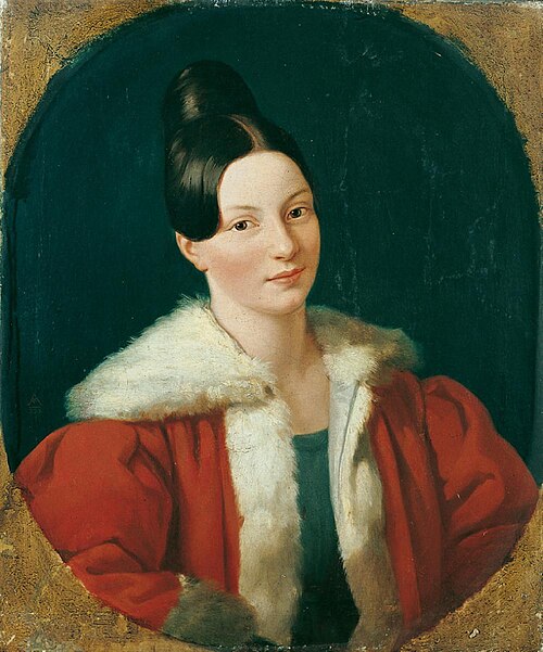 Bildnis der Sängerin Henriette Sonntag, 1833, Karl Christian Aubel