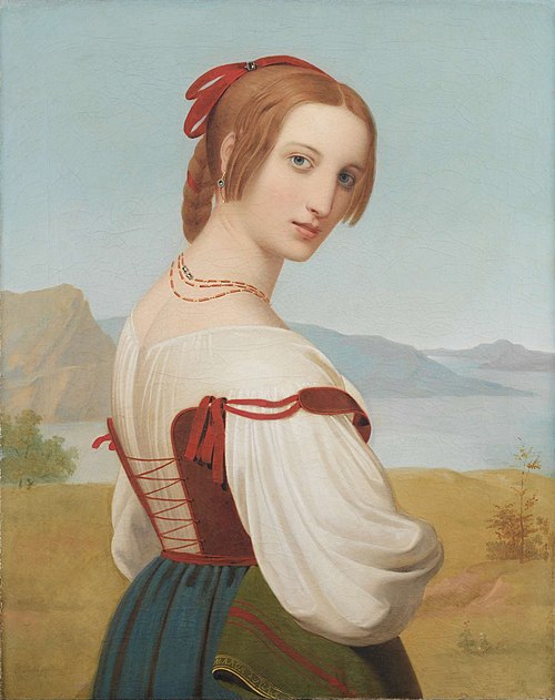 The Italian (Maria di Sora), 1826, Karl Christian Aubel