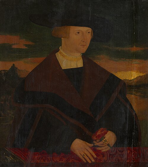 Portrait of a Man, 1540, Michael Ostendorfer