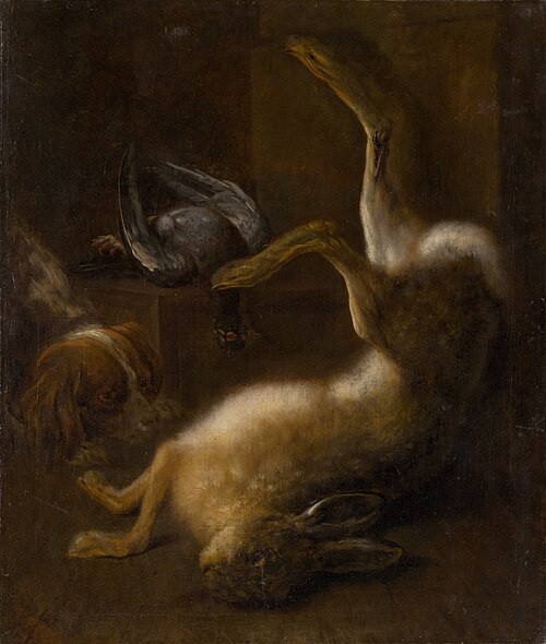 Still Life with Game, 1650, Jan Baptist Tijssens the Younger