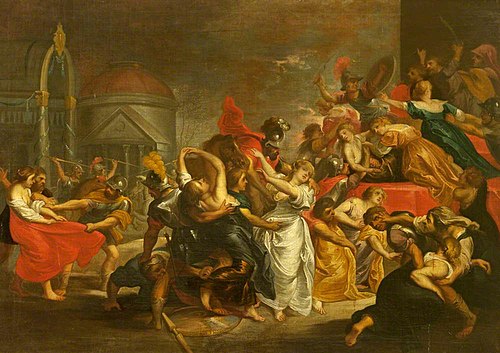 The Rape of the Sabines, 1649, Victor Wolfvoet