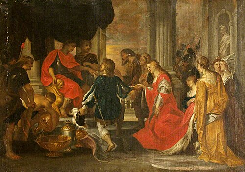 The Continence of Scipio, 1649, Victor Wolfvoet