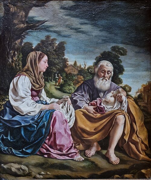 Le Repos de la Sainte Famille, , Benedetto Zalone
