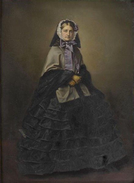 Portrait de Marie-Caroline-Auguste de Bourbon-Siciles, 1970, Ludwig Halle