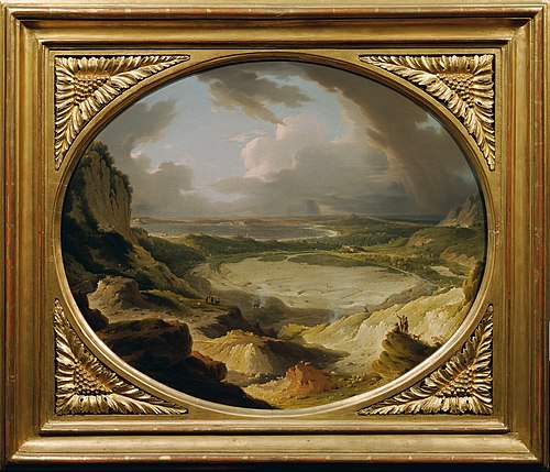 Die Solfatara gegen das Meer, , Michael Wutky