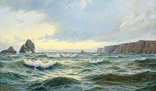 A rocky coastal landscape at early morning, , Zeno Diemer