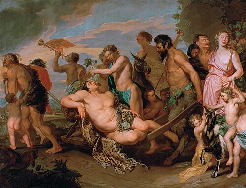 Triumph of Bacchus, 1650, Michaelina Woutiers