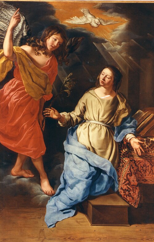 L'Annonciation, 1659, Michaelina Woutiers