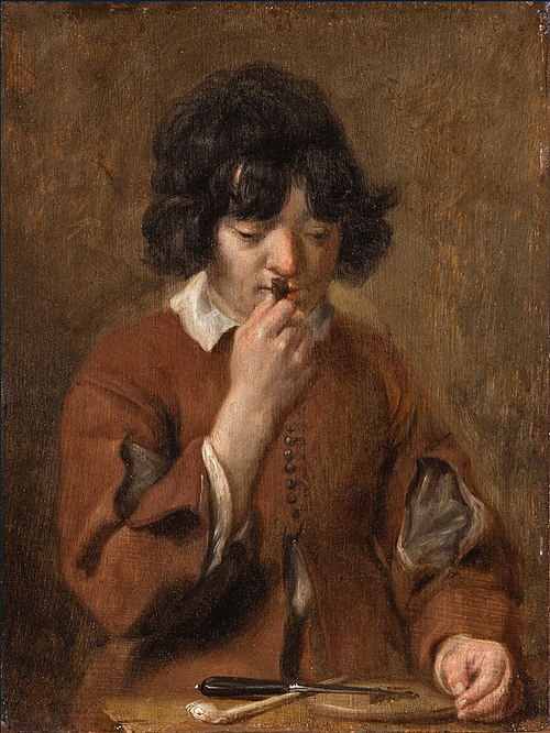 Tobacco (Smell?), 1650, Michaelina Woutiers