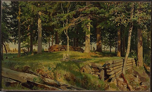 Edge of the forest, 1890, Ivan Chichkine