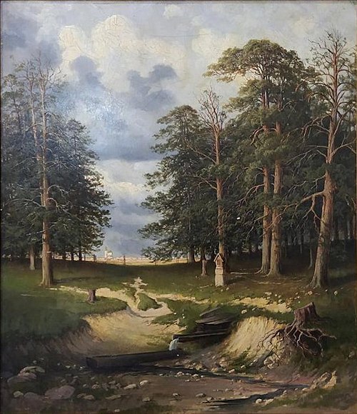 Holy spring, 1900, Ivan Chichkine