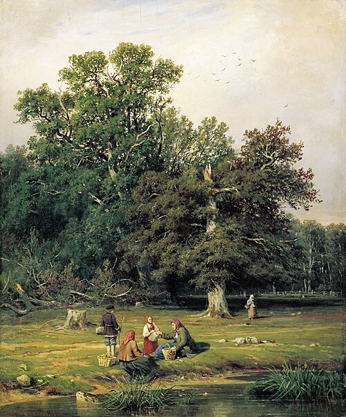 For Mushrooms, 1870, Ivan Chichkine