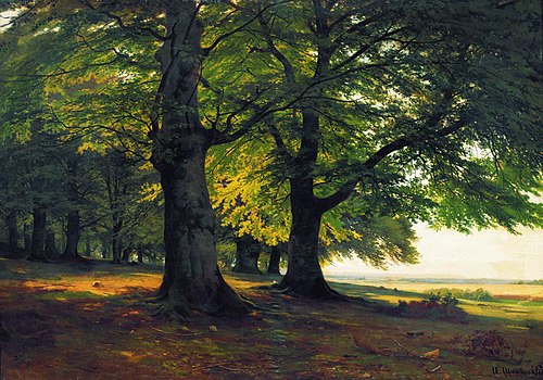 Teutoburg Forest, 1865, Ivan Chichkine
