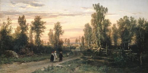 Evening, 1871, Ivan Chichkine