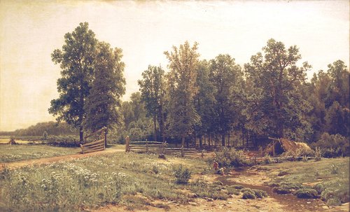 On the outskirts of the oak forest, 1882, Ivan Chichkine