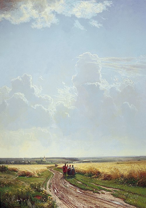 Noon. Neighborhoods of Moscow, 1869, Ivan Chichkine