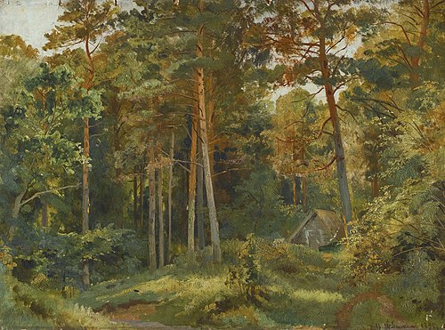 The Mill in the Forest, 1896, Ivan Chichkine