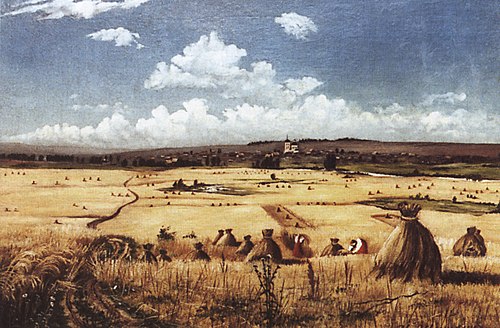 Harvesting, 1850, Ivan Chichkine