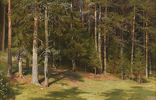The Clearing, 1878, Ivan Chichkine