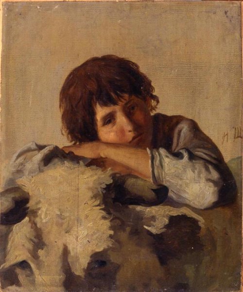 Итальянский мальчик, 1900, Ivan Chichkine