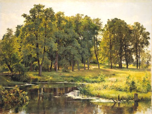 In the Park, 1897, Ivan Chichkine