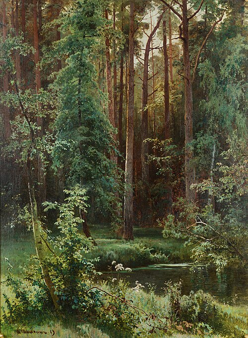 Woodland, 1889, Ivan Chichkine