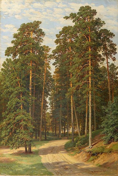 The Sun in the Forest, 1895, Ivan Chichkine