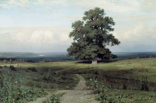 In the middle of the valley…, 1883, Ivan Shishkin