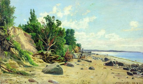 Sea Shore, 1890, Ivan Chichkine