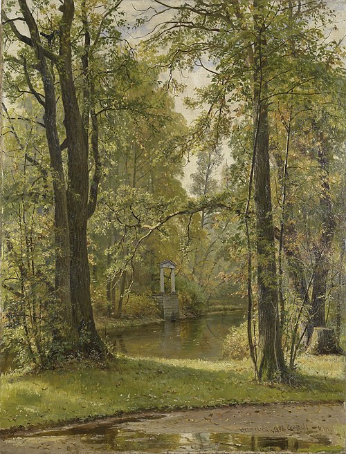 Autumn on Krestovsky Island, 1892, Ivan Chichkine