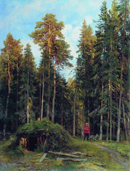 The Evening, 1892, Ivan Chichkine