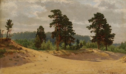 Edge of the forest, 1890, Ivan Chichkine