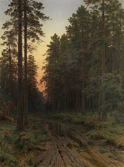 Twilight, 1896, Ivan Chichkine