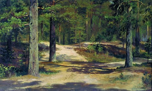 Pine Forest, 1889, Ivan Chichkine