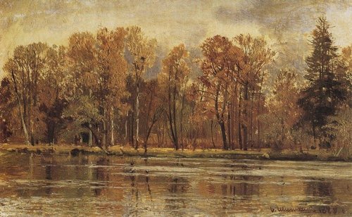 Golden Autumn, 1888, Ivan Chichkine
