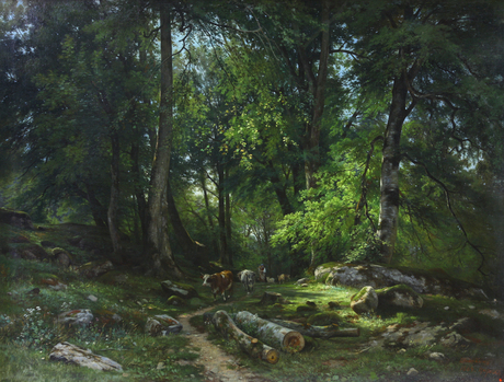 Dans les bois, 1864, Ivan Chichkine