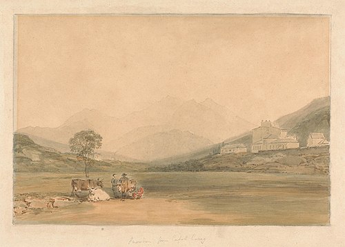 Snowdon from Capel Curig, , Samuel Davis