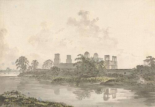 View of a Fort, , Samuel Davis