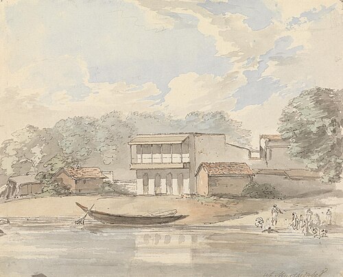 At Moorshedubad [Murshidabad], , Samuel Davis