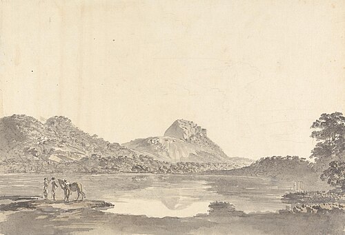 Figures by a Lake, , Samuel Davis