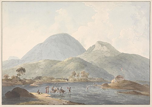 Boree Timranze Durgum Taken from the Pehher River Near Cavenpatan-Barramah'l (South India), , Samuel Davis