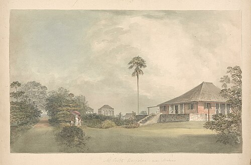 Mr. Croft's bungalow, Near Madras, , Samuel Davis