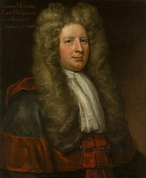 Sir James Murray, Lord Philiphaugh, 1655 - 1708. Lord Clerk Register of Scotland, , John Medina