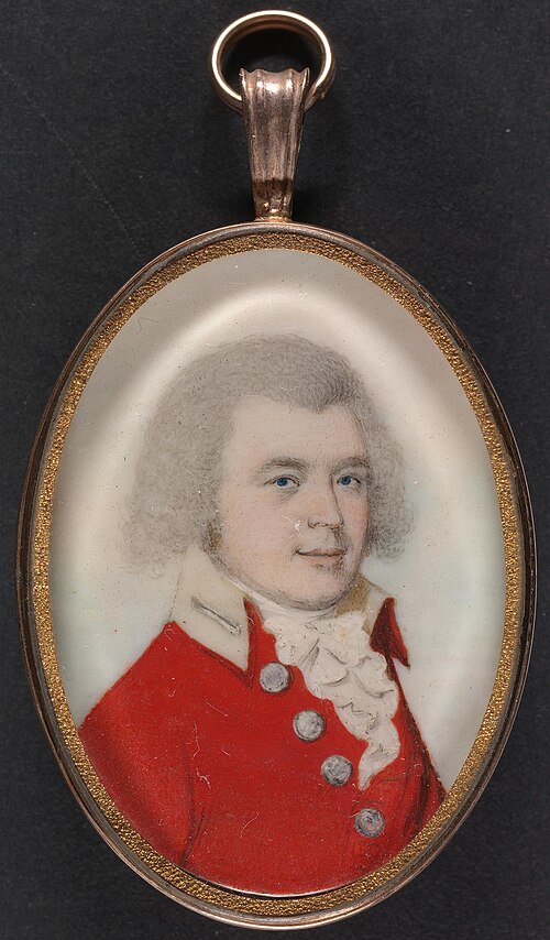 English Officer in a Scarlet Jacket, , Frederick Buck