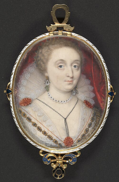 A Lady of the North Family, 1622, John Hoskins