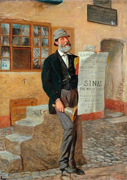 John the Bell Man, 1878, John Templeton Lucas