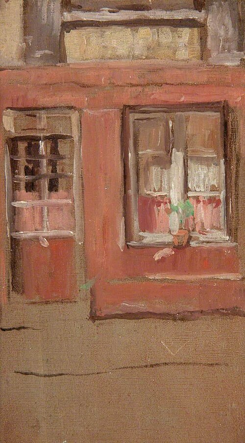 The Front Window, 1895, Arthur Haythorne Studd