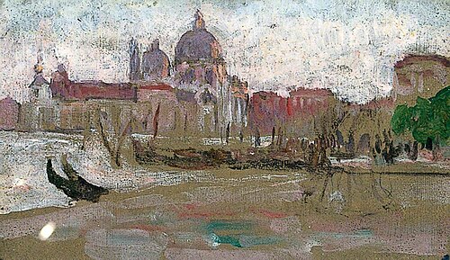 Venetian Twilight, 1907, Arthur Haythorne Studd
